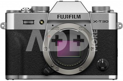 Fujifilm X-T30 III body (silver) + XC15-45mm (black)