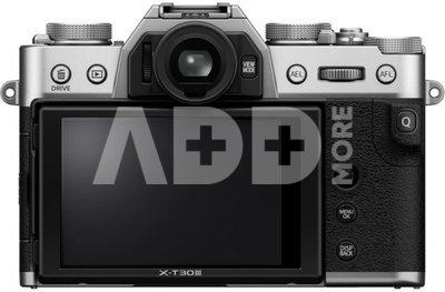 Fujifilm X-T30 III body (silver) + XC15-45mm (black)