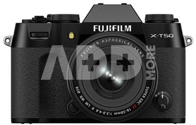 Fujifilm X-T50 (black) + XF16-50mm F2.8-4.8 R LM WR + XF23mmF2.8