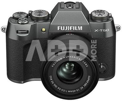 Fujifilm X-T50 + XC 15-45mm F3.5-5.6 OIS PZ (charcoal silver)