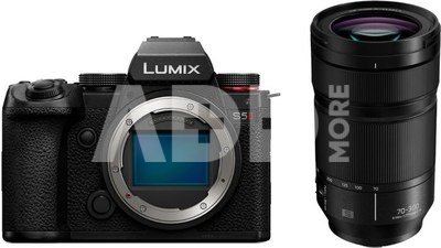 Panasonic Lumix DC-S5II body + S 70-300mm F4.5-5.6 MACRO O.I.S. Wildlife bundle