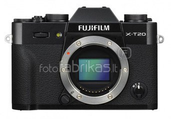 Sisteminis fotaparatas Fujifilm X-T20 XF18-55 Kit juodas