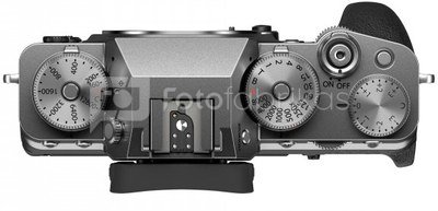 Sisteminis fotaparatas Fujifilm X-T4 sidabrinis