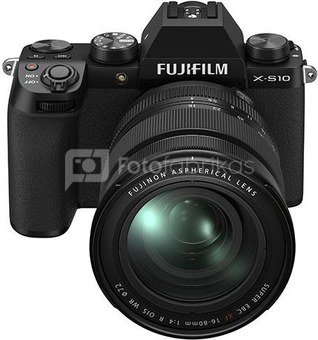 Sisteminis fotoaparatas Fujifilm X-S10 + XF16-80mm Kit
