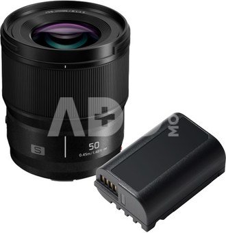 Panasonic Lumix S 50mm F/1.8 + Battery 7.2V/2200mAh