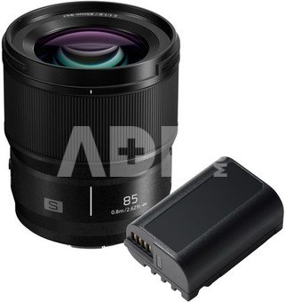 Panasonic Lumix S 85mm F/1.8 + Battery 7.2V/2200mAh