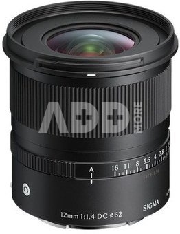 Sigma 12MM F/1.4 DC CONTEMPORARY FUJIFILM X MOUNT