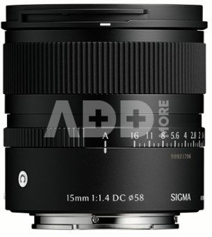Sigma 15MM F1.4 DC CONTEMPORARY SONY E