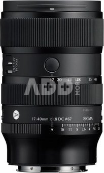 Sigma 17-40mm F1.8 DC ART Sony E mount - Lenses - Lenses (CSC