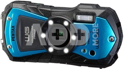 PENTAX WG-90 BLUE + plūduriuojantis dirželis ir neopreninis dėklas