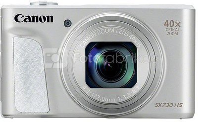 Skaitmeninis fotoaparatas Canon PowerShot SX730 HS (Sidabrinis)