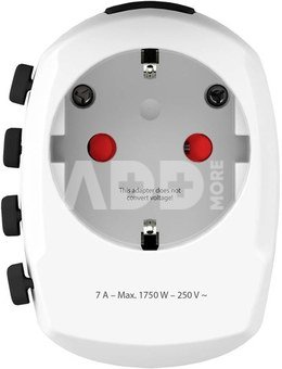 Skross travel adapter Pro - World