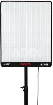 SL-100P Full-IP54-waterproof Full Flexible 100W 2800Lux Light, DMX, V-mount