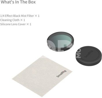 SmallRig 6086 1/4 Effect Black Mist Filter for DJI Osmo Action 6