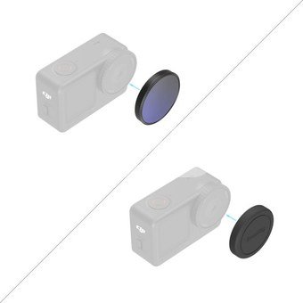 SmallRig 6086 1/4 Effect Black Mist Filter for DJI Osmo Action 6