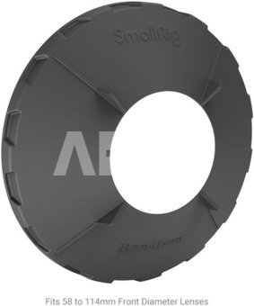 SMALLRIG 3409 SILICONE DONUT WITH 114MM REAR OPENING FOR MATTE BOX