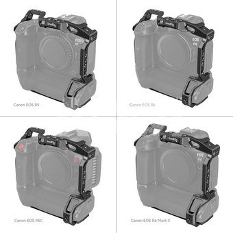 SMALLRIG 3464 CAGE FOR CANON EOS R5/R6 WITH BATTERY GRIP BG-R10