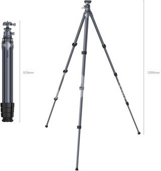SMALLRIG 3987 LIGHTWEIGHT TRAVEL TRIPOD (ALU) AP-01