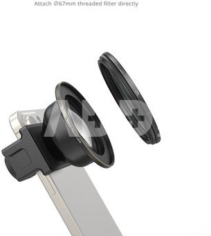 SmallRig 4588 75mm Macro Lens for Mobile Phone (T mount)