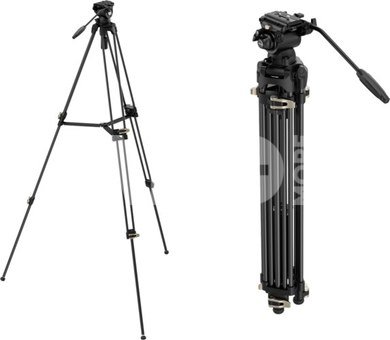 SmallRig 4686 Heavy-Duty Fluid Head Video Tripod Kit AD-01S