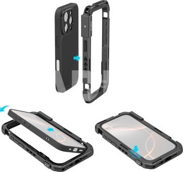 SmallRig 4828 Mobile Video Cage Flagship Edition for iPhone 16 Pro