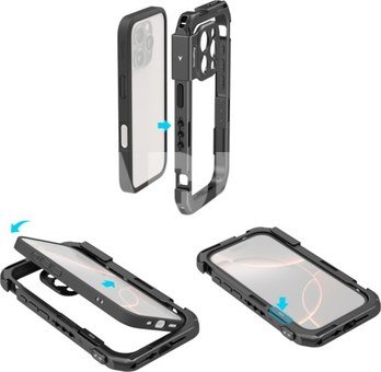 SmallRig 5008 Mobile Video Cage Basic Edition for iPhone 16 Pro