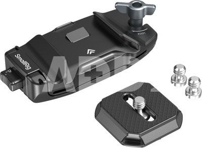 SmallRig 5053 Camera Clip with Quick Release Mount Plate Kit