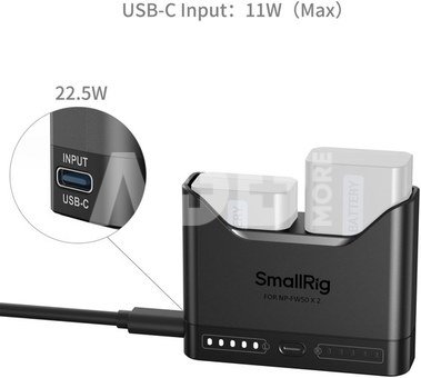 SmallRig Camera Battery Charger for NP-FW50 5493
