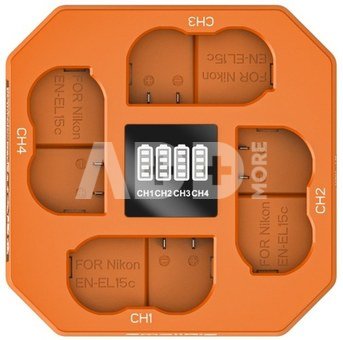 SmallRig 5747 Four-Channel Camera Battery Charger for EN-EL15c
