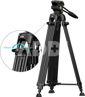 SmallRig 5442 FSD14 FreeSpeed Heavy-Duty Aluminum Alloy Tripod