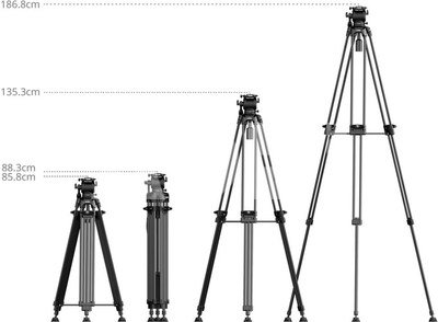 SmallRig 5442 FSD14 FreeSpeed Heavy-Duty Aluminum Alloy Tripod