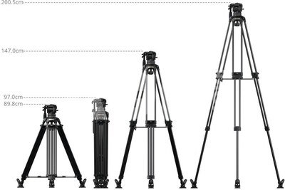 SmallRig 5577 FSD18 FreeSpeed Heavy-Duty Aluminum Alloy Tripod