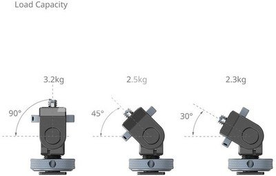 SmallRig Monitor Support with Cold Shoe Mount (Basic) 3809B