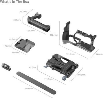 SmallRig 6113 HawkLock Quick Release Cage Kit for Nikon ZR