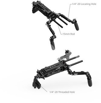 SmallRig 5199 HawkLock VCT-14 Type Shoulder Rig (SR009)