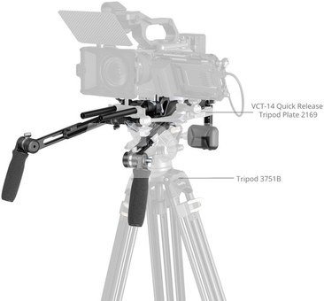 SmallRig 5199 HawkLock VCT-14 Type Shoulder Rig (SR009)