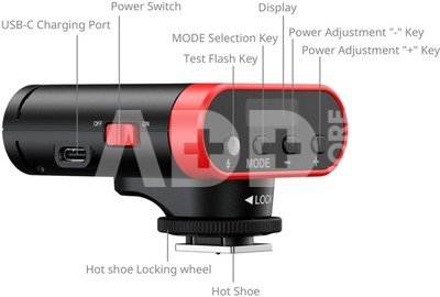 SmallRig 5374 RS20 mini Speedlite Flash