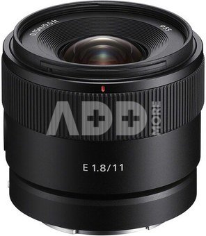 Sony E 11mm f/1.8 lens