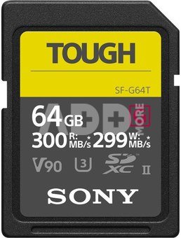 Sony memory card SDXC 64GB G Tough UHS-II C10 U3 V90