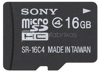 Sony microSDHC Essential 16GB incl SD Standard Adapter Class 4