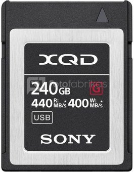 Sony memory card XQD G 240GB R440/W400MB/s