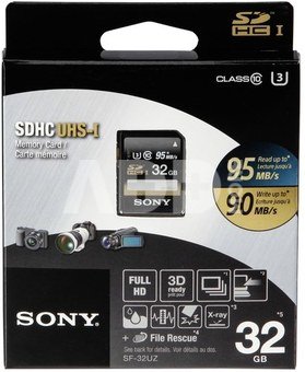 Sony SDHC Professional 32GB Class 10 UHS-I U3