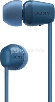 Sony WI-C100 Wireless In-Ear Headphones, Blue