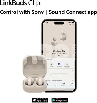 Sony LinkBuds WF-LC900 Clip Open-Ear Headphones, Green | Sony