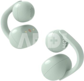 Sony LinkBuds WF-LC900 Clip Open-Ear Headphones, Green | Sony