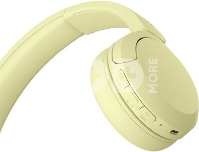 Sony WH-CH520 Wireless Headphones Yellow | Sony