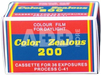 KING FILM Color Zealous 200 35mm 36exp
