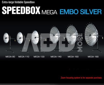 SMDV Speedbox Mega 140 softbox 140cm silver Bowens Mount
