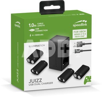 Speedlink charger Juizz Xbox USB Dual (SL-260003-BK)