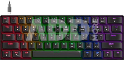 Speedlink keyboard Atmos RGB Rainbow US (SL-670015-BK-US)